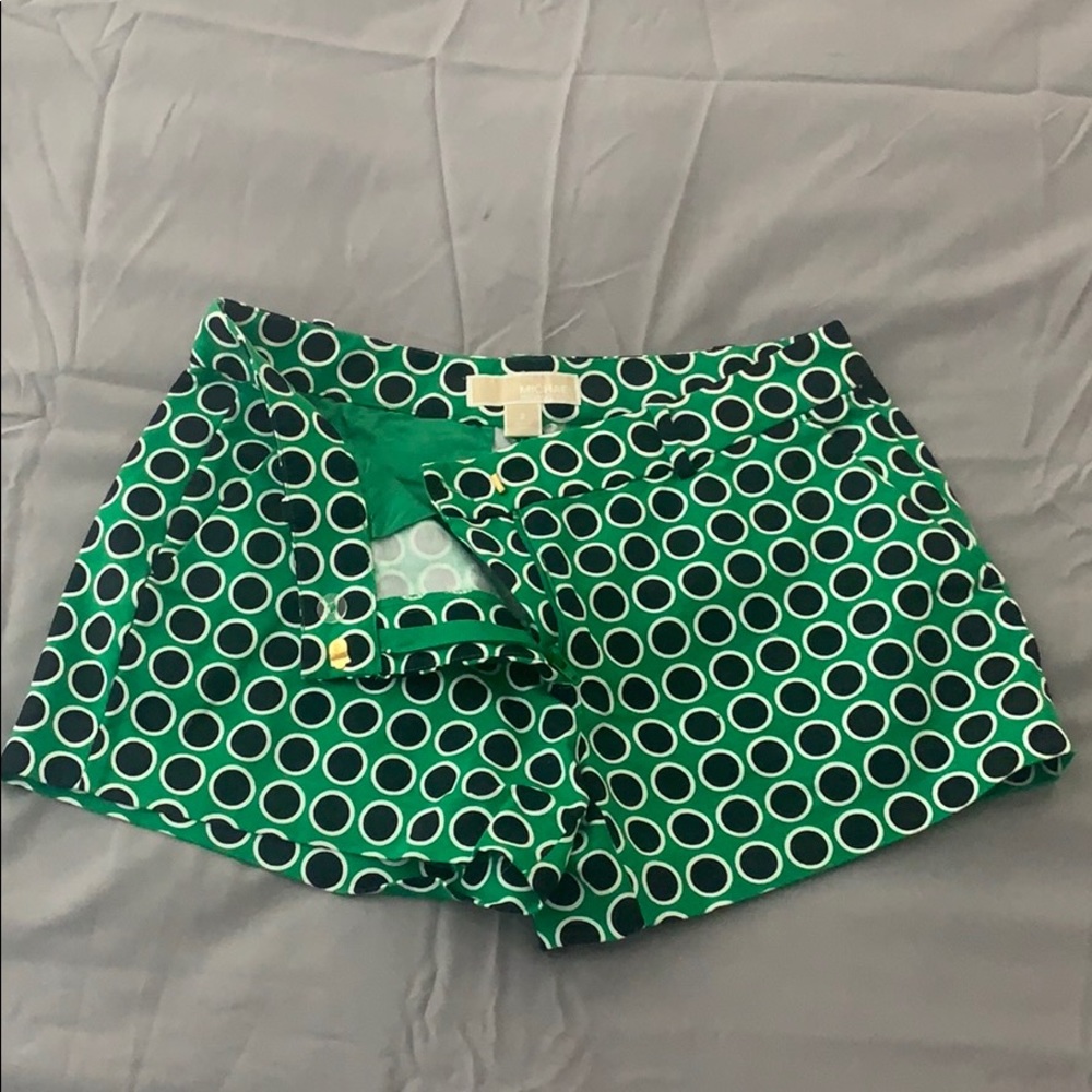 Super cute green shorts. Michael Kors. Size 2